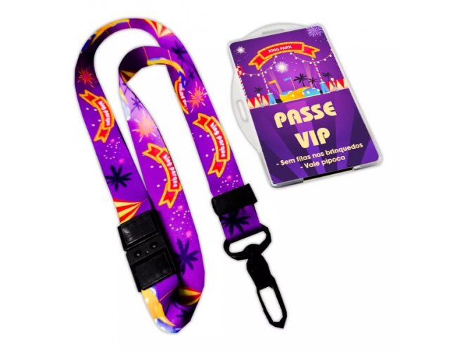 CORDÃO COM PORTA CRACHÁ