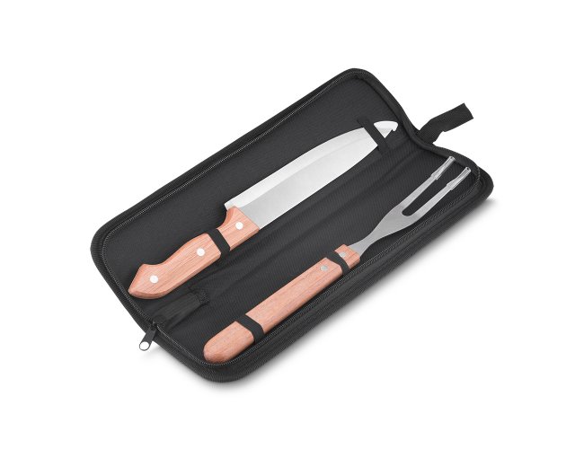 KIT CHURRASCO COM ESTOJO (2 PEÇAS)