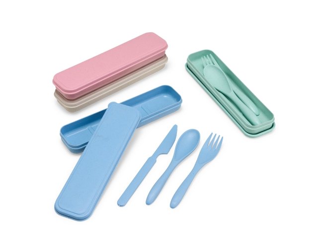 KIT TALHERES COM ESTOJO (3 PEÇAS)