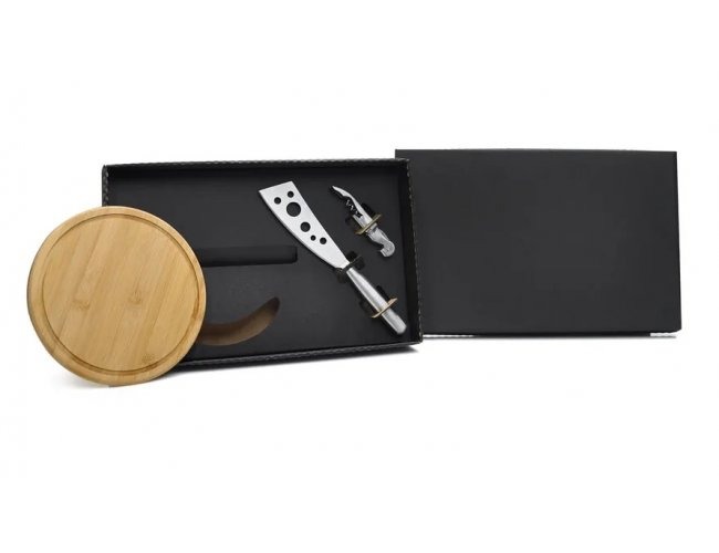 KIT QUEIJO E VINHO (3 PEÇAS)