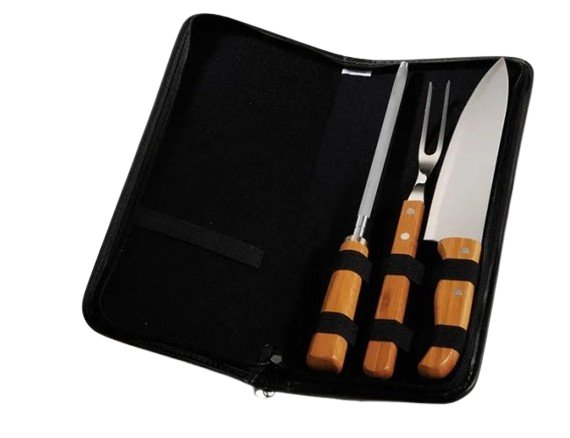 KIT CHURRASCO COM ESTOJO (3 PEÇAS)