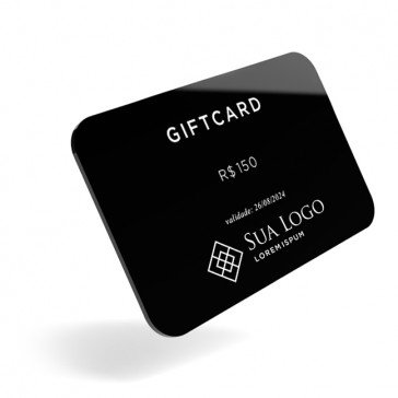 CARTÃO EM ACRÍLICO